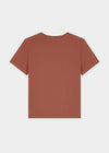 T-shirt "Pumuckl Grumpy" - rust, women