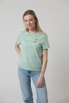 T-Shirt "Pumuckl Lacht" - minze, Damen