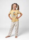 T-shirt "Garfield: Sleepyhead" - butter yellow (children's)