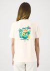 T-Shirt "Spongebob: Aloha" - antique white