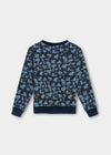Sweater "Peanuts" - dark blue (children's)
