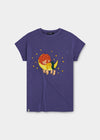 T-shirt "Pumuckl is sleeping" - blue
