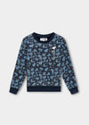 Sweater "Peanuts" - dark blue (children's)